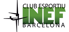 Logo INEF Barcelona blanco