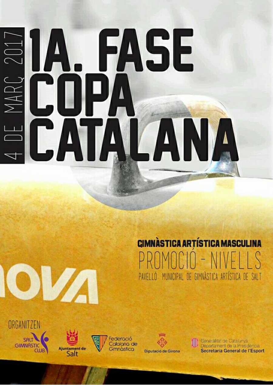 1ª Fase de Copa Catalana Promoció - Nivells de Gimnàstica Artística Masculina aquest dissabte a Salt