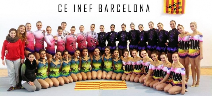 L&#039;equip de gimnàstica estètica INEF Barcelona busca gimnastes