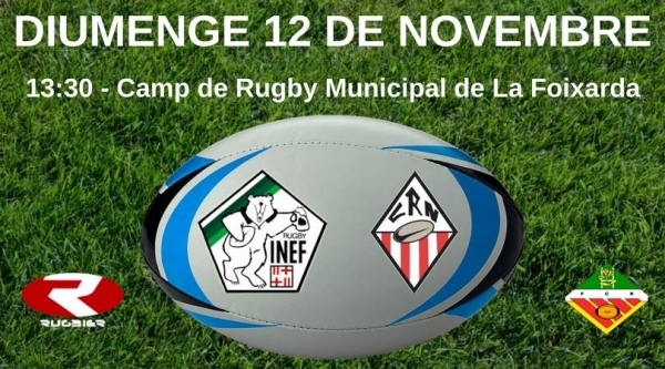 Diumenge 12, Rugby INEF vs Navata Matcarrelage, 5ª Jornada de la Lliga Catalana