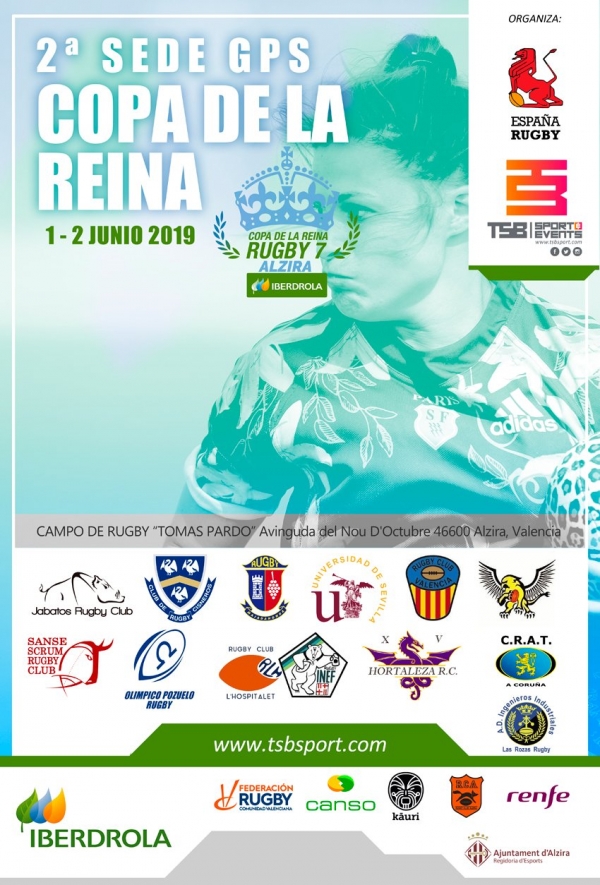 DIRECTE: 1 i 2 de juny, 10h, GPS Copa de la Reina 7s Alzira, amb la participació d&#039;INEF-L&#039;Hospitalet