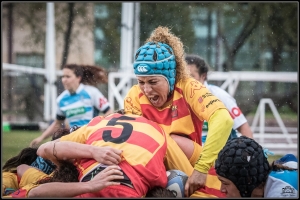 Catalunya cau a la 1ª jornada del Campionat Autonòmic de rugby femení