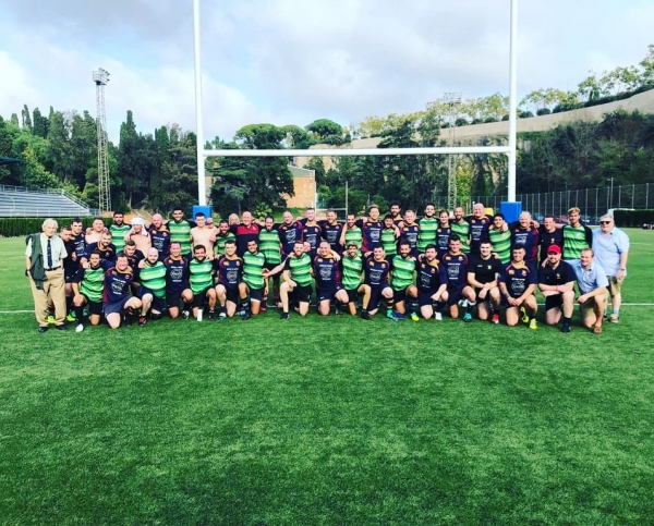 Amistós entre el Rugby INEF Barcelona i el Banbridge RFC