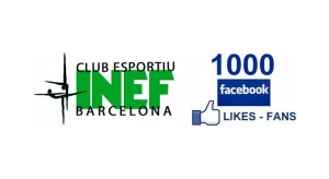 INEF, 1000 seguidors a Facebook, 1000 gràcies!
