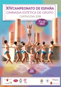 Nova edició del Campionat d&#039;Espanya de Gimnàstica Estètica de Grup a Cartagena