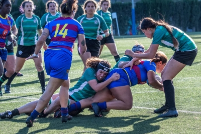 Galeria: INEF Barcelona vs AVRFCB, Fase Final J1 Divisió Honor Catalana rugby femení 2021-2022