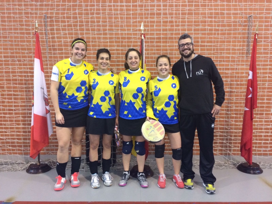 El Farola es proclama campió a la Lliga Catalana de tamborí indoor femení 2017