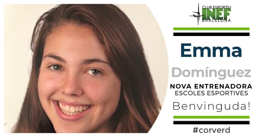 Emma Domínguez portarà el grup de Babygim de les Escoles Esportives 2022-2023