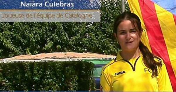 &quot;El tamborí a Catalunya es va començar a practicar a INEF Barcelona&quot;, diu Naiara Culebras a la TV francesa