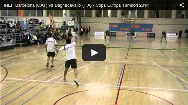 Vídeo: INEF Barcelona (CAT) vs Bagnacavallo (ITA) - Copa Europa Tamborí 2014