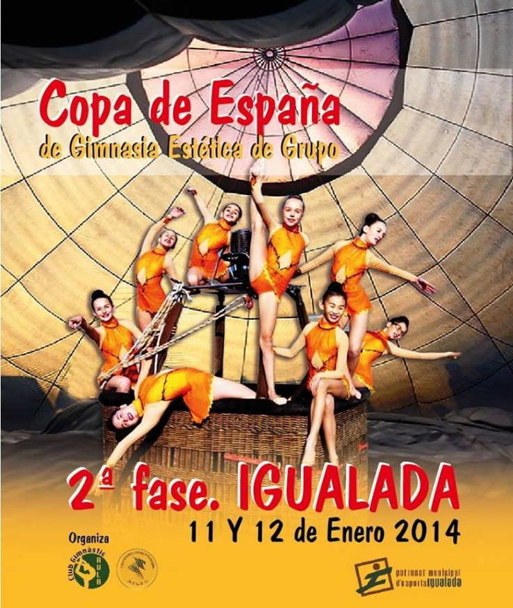 2ª Fase de la Copa d&#039;Espanya de Gimnàstica Estètica de Grup a Igualada